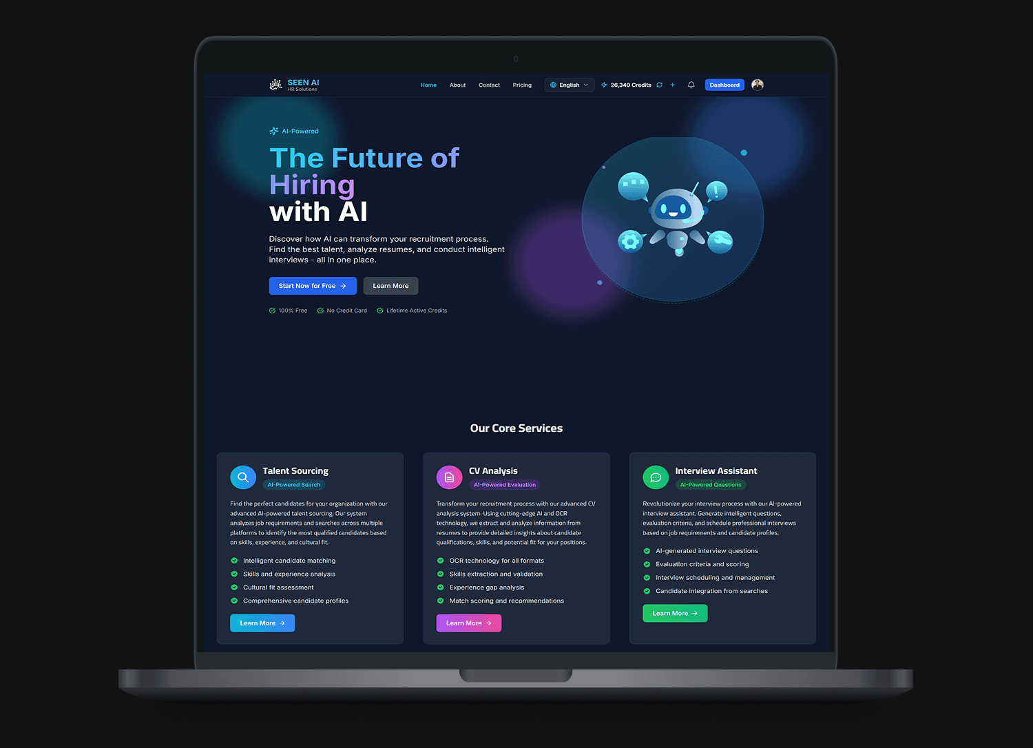 Seen HR — AI hiring platform